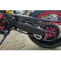 CNC Racing Carbon Fiber Swingarm Covers for the Ducati Hypermotard 698 Mono CNC Racing Carbon Fiber Swingarm Covers for the Ducati Hypermotard 698 Mono